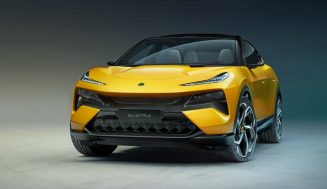 The first Lotus Eletre rolls out of the new Wuhan factory