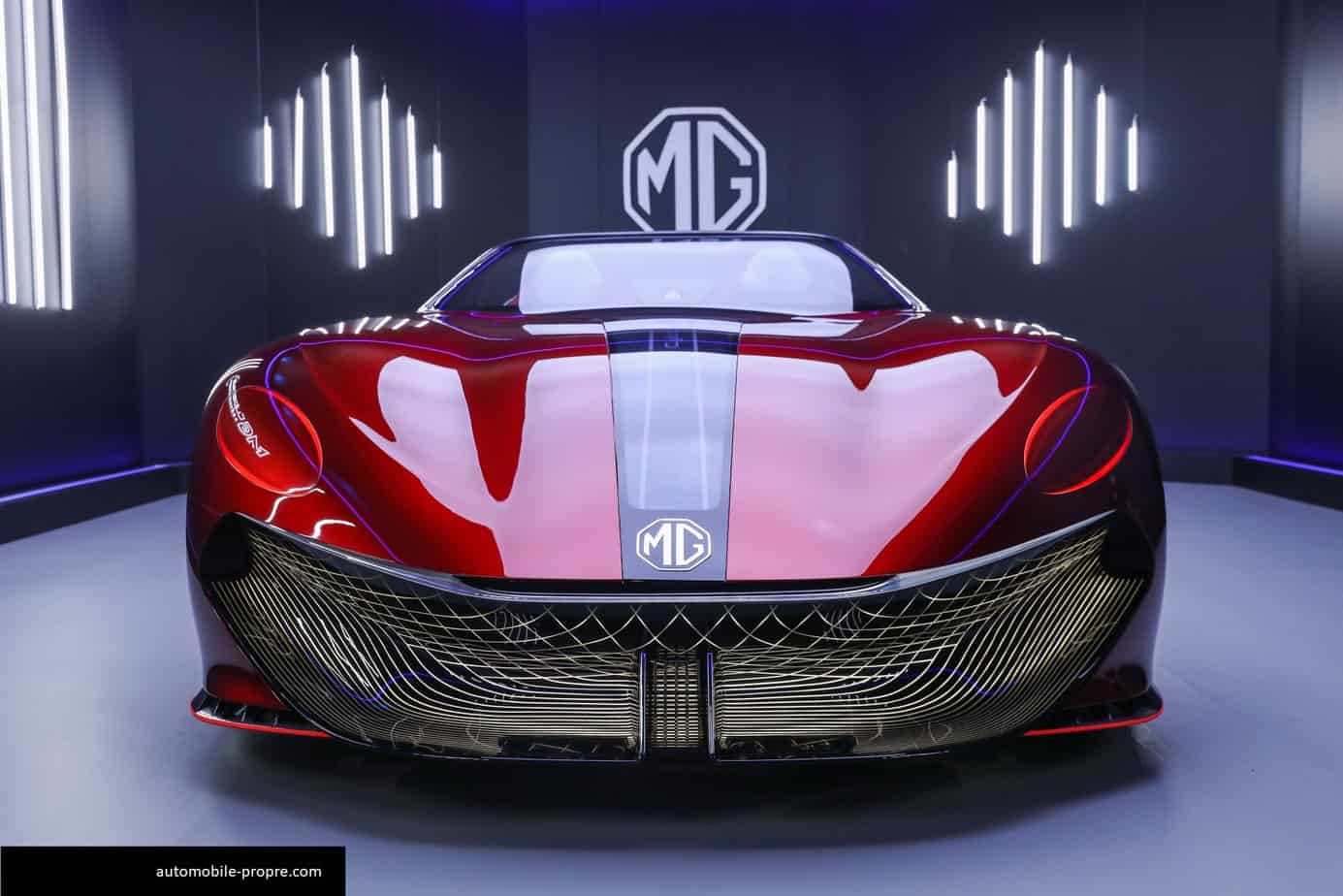 MG Cyberster electric roadster