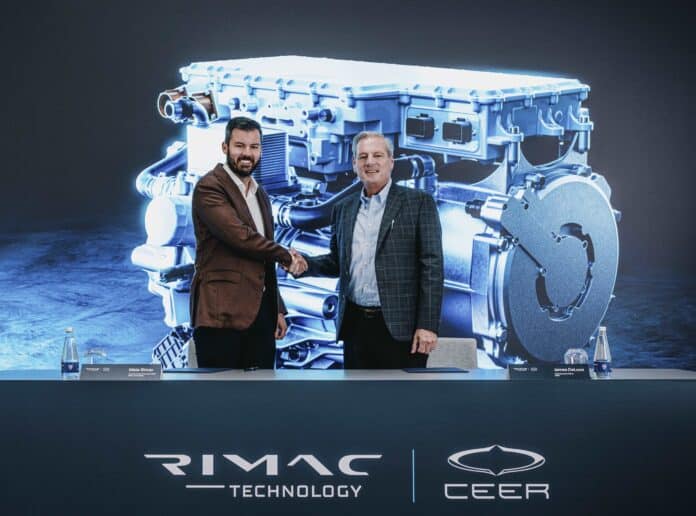 Ceer Partners with Rimac Technology