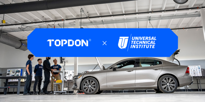 TOPDON US and Universal Technical Institute