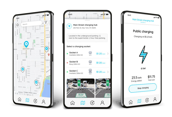 EV Charging Interface
