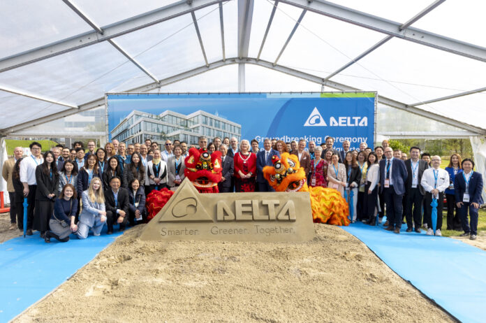 Groundbreaking ceremony Delta Announces Expansion in EMEA