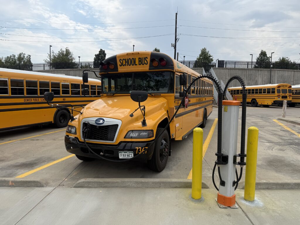 Kempower Denver Public Schools electric bus charging
