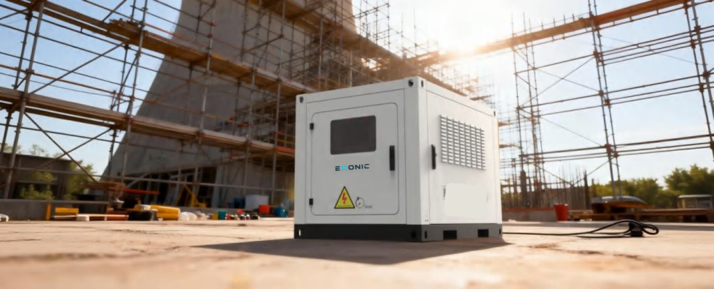 EQ Power cut diesel generator fuel consumption by up to 60% at a construction site