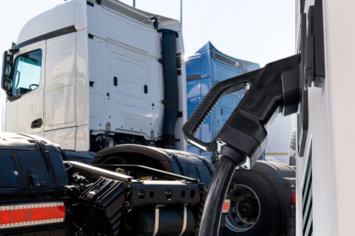 EV Realty Ontario California truck charging