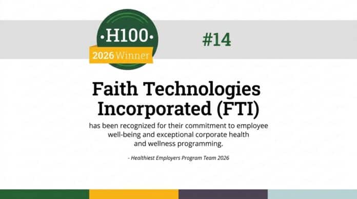 FTI Healthiest Workplaces America